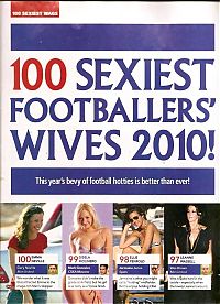 Babes: 100 sexiest footballers' wives