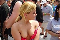 Babes: naked exhibitionistic girls reveal in public