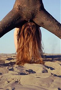Nake.Me search results: two young dirty girls show off on the sand